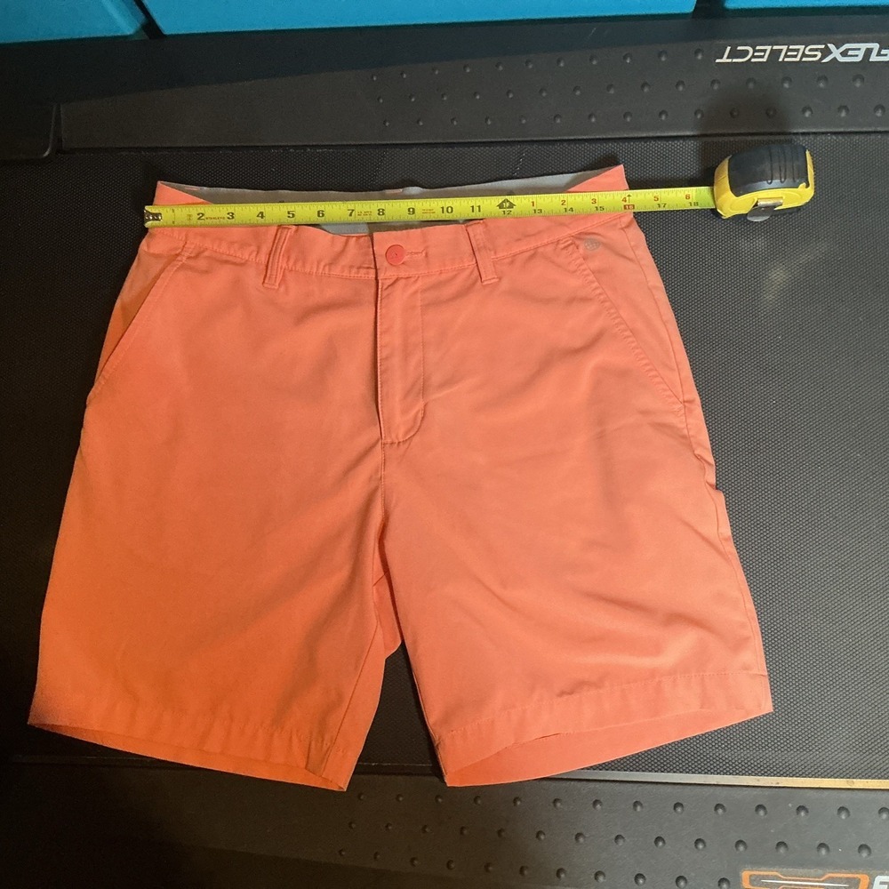 Adidas Orange Golf Shorts Size 30